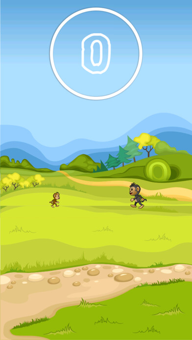 Emulate iPhone app Aaaron the Monkey Run and Jump using MyAndroid