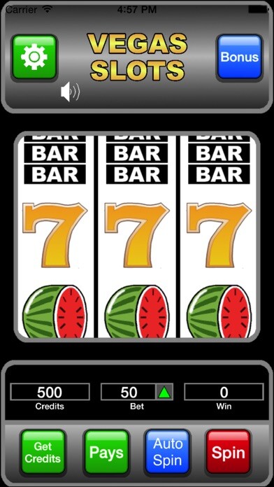 Emulate iPhone app AAA Vegas Slots using MyAndroid