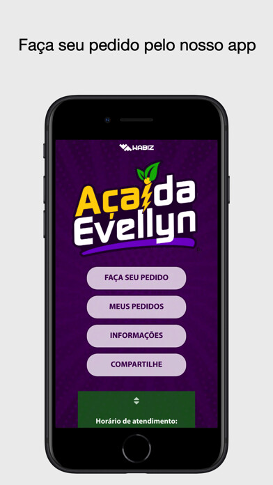 Emulate iPhone app Açaí da Evellyn using MyAndroid Emulate iPhone app Açaí da Evellyn using MyAndroid