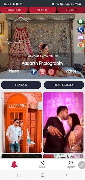 Run android online APK Aadarsh Photography from MyAndroid or emulate Aadarsh Photography using MyAndroid