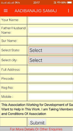 Run android online APK Aadibanajig Samaj from MyAndroid or emulate Aadibanajig Samaj using MyAndroid