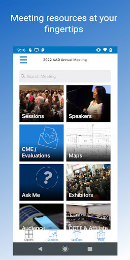 Run android online APK AAD Meetings from MyAndroid or emulate AAD Meetings using MyAndroid