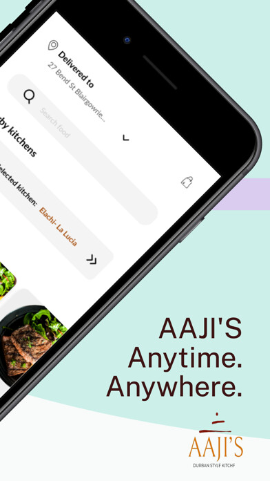 Emulate iPhone app Aajis Durban Kitchen using MyAndroid