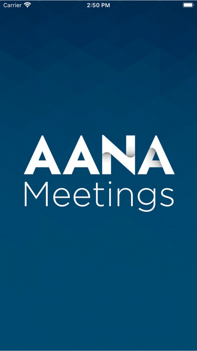 Emulate iPhone app AANA Meetings using MyAndroid