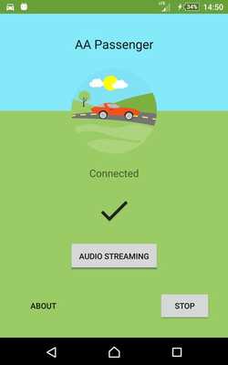 Emulate Android APK AA Passenger