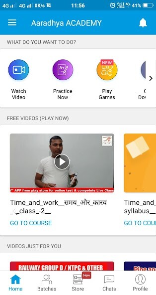 Run android online APK Aaradhya ACADEMY from MyAndroid or emulate Aaradhya ACADEMY using MyAndroid