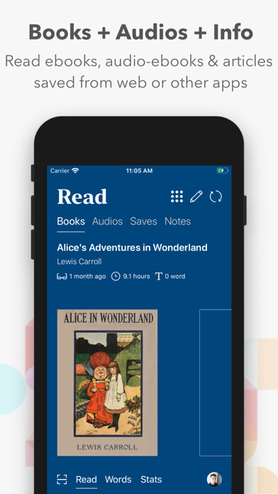 Emulate iPhone app AA Reader - Clean Ebook Reader using MyAndroid Emulate iPhone app AA Reader - Clean Ebook Reader using MyAndroid