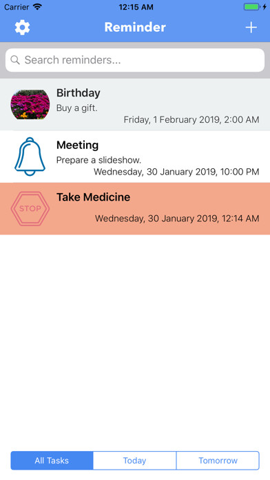 Emulate iPhone app AAReminder PRO: To-Do List using MyAndroid Emulate iPhone app AAReminder PRO: To-Do List using MyAndroid