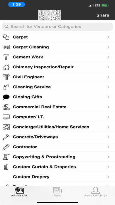 Emulate iPhone app Aaroe Concierge using MyAndroid