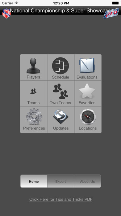Emulate iPhone app AAU Boys National Championship & Super Showcase using MyAndroid Emulate iPhone app AAU Boys National Championship & Super Showcase using MyAndroid