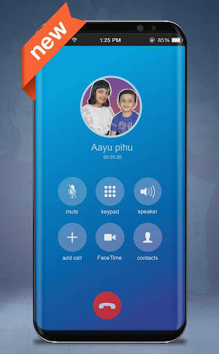Run android online APK Aayu And Pihu Call - Fake Video Call from MyAndroid or emulate Aayu And Pihu Call - Fake Video Call using MyAndroid