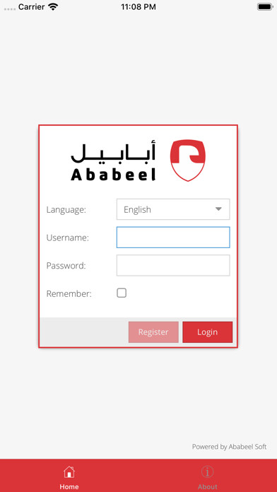 Emulate iPhone app Ababeel Tracking using MyAndroid