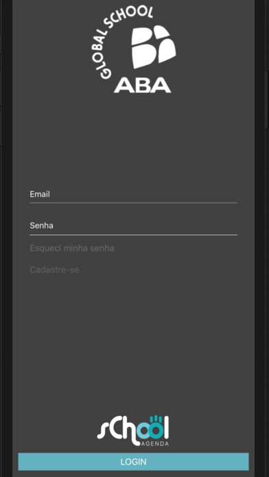 Emulate iPhone app ABA Global School Agenda using MyAndroid