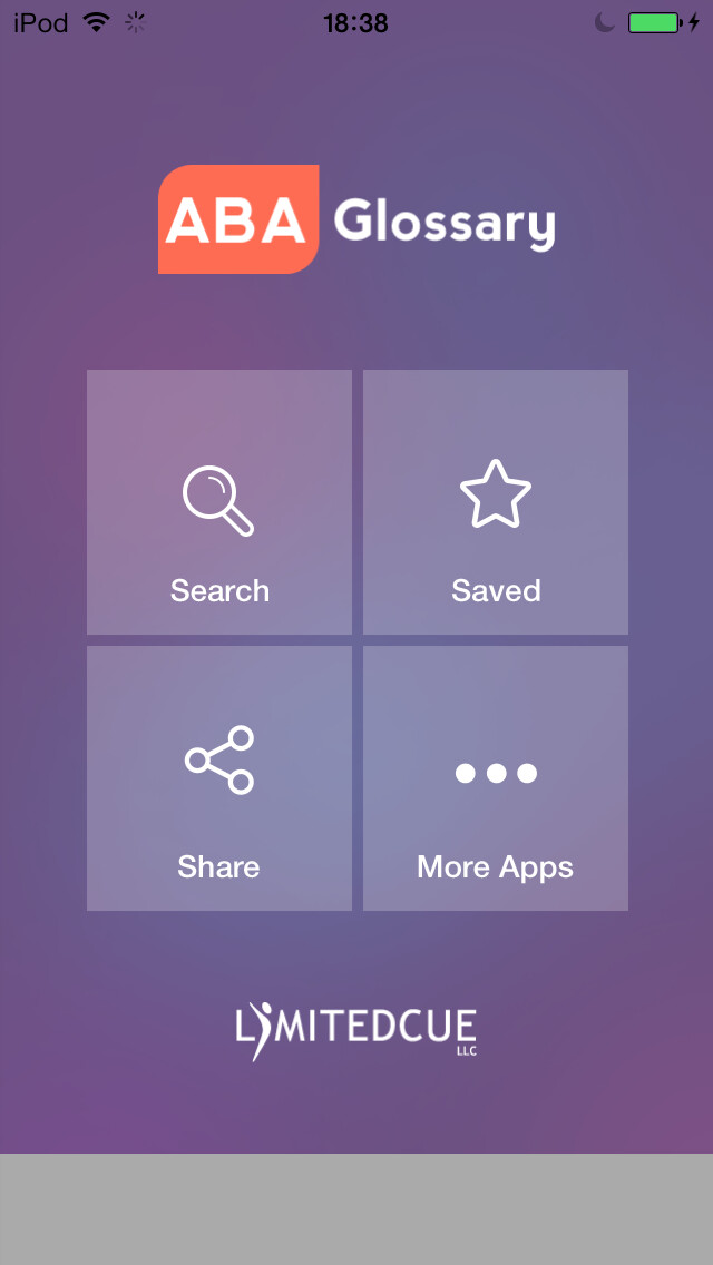 Emulate iPhone app ABA Glossary using MyAndroid Emulate iPhone app ABA Glossary using MyAndroid