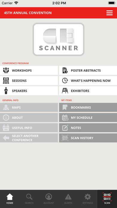 Emulate iPhone app ABAI Events using MyAndroid