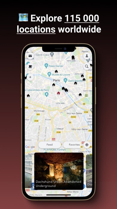 Emulate iPhone app Abandoned World - Urbex using MyAndroid