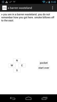 Emulate Android APK a barren wasteland - text rpg Emulate Android APK a barren wasteland - text rpg