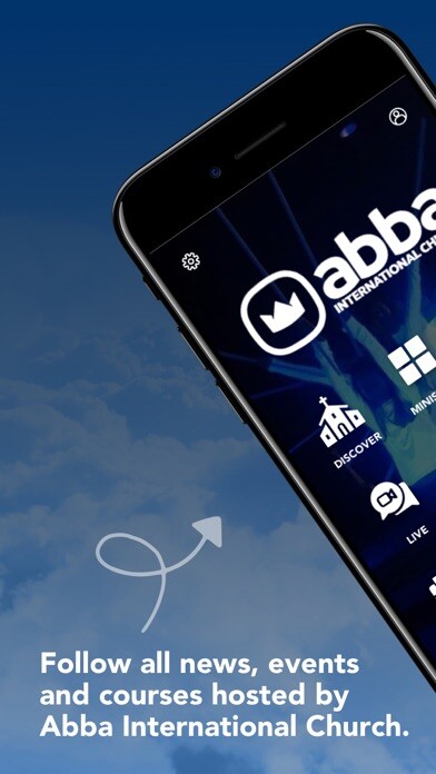 Emulate iPhone app Abba International Church using MyAndroid