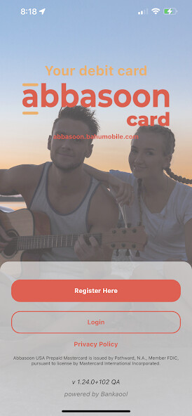Run android online APK Abbasoon Card from MyAndroid or emulate Abbasoon Card using MyAndroid