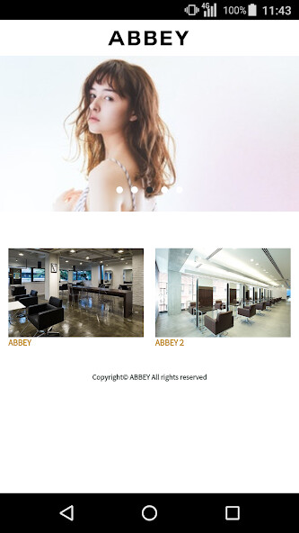 Run android online APK 美容室・ヘアサロン ABBEY（アビー）公式アプリ from MyAndroid or emulate 美容室・ヘアサロン ABBEY（アビー）公式アプリ using MyAndroid