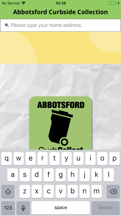 Emulate iPhone app Abbotsford Curbside Collection using MyAndroid Emulate iPhone app Abbotsford Curbside Collection using MyAndroid