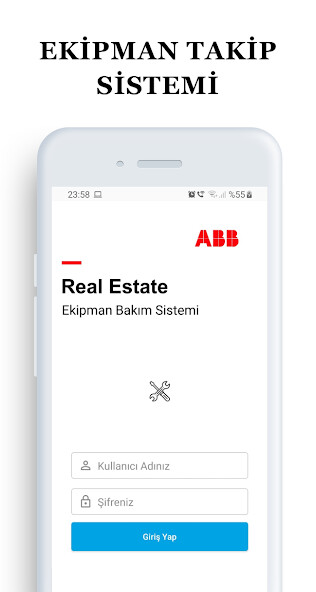 Run android online APK ABB PG Ekipman Takip Sistemi from MyAndroid or emulate ABB PG Ekipman Takip Sistemi using MyAndroid