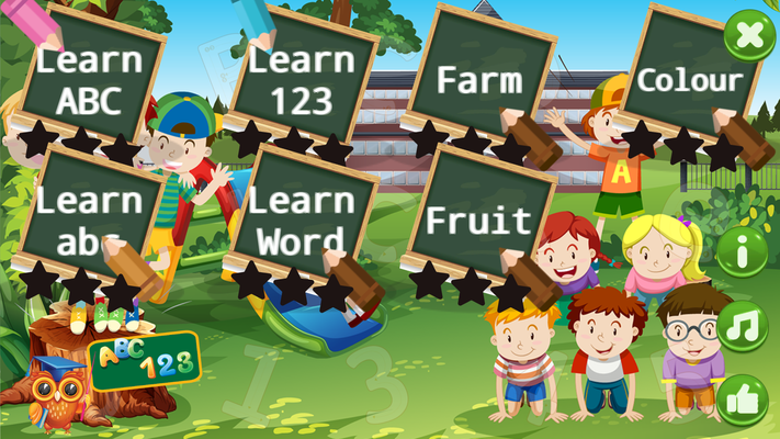 Emulate Android APK ABC 123 Kid