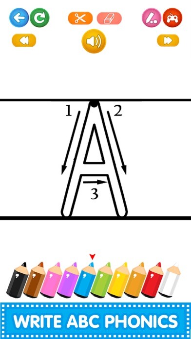 Emulate iPhone app ABC 123 Learn to Write Letters using MyAndroid Emulate iPhone app ABC 123 Learn to Write Letters using MyAndroid