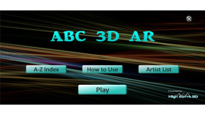 Emulate iPhone app ABC 3D AR using MyAndroid