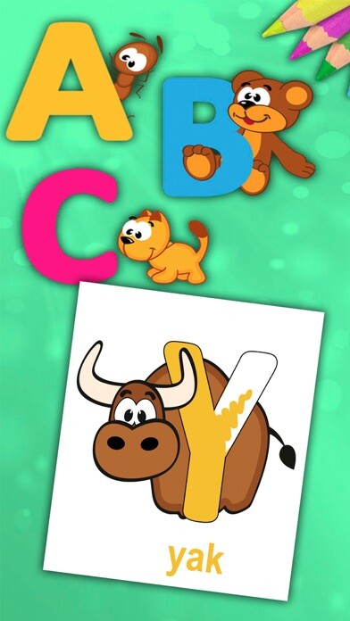 Emulate iPhone app ABC Alphabet - Coloring book to learn letters using MyAndroid Emulate iPhone app ABC Alphabet - Coloring book to learn letters using MyAndroid