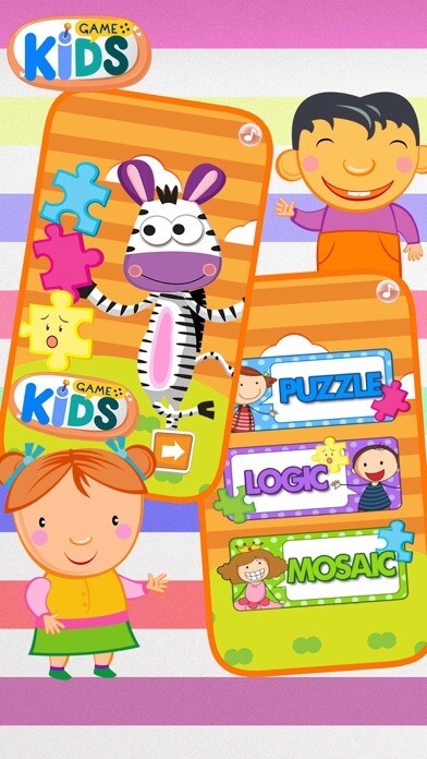 Emulate iPhone app ABC Alphabet Jigsaw Puzzle Games For Baby And Kids using MyAndroid