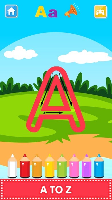 Emulate iPhone app ABC Alphabet Phonics & Writing using MyAndroid Emulate iPhone app ABC Alphabet Phonics & Writing using MyAndroid