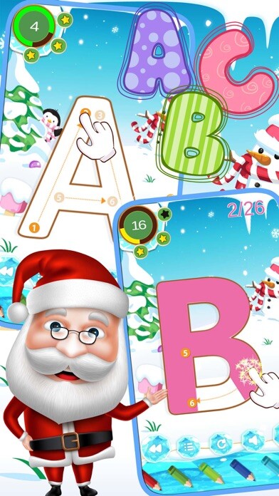Emulate iPhone app ABC Alphabet Tracing Letters Family For Christmas using MyAndroid Emulate iPhone app ABC Alphabet Tracing Letters Family For Christmas using MyAndroid