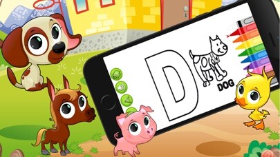 Emulate iPhone app Abc Animal Alphabet Coloring Pages To Write - Educational Game For Kids Edu Room Pbs And Prek Pre Games using MyAndroid Emulate iPhone app Abc Animal Alphabet Coloring Pages To Write - Educational Game For Kids Edu Room Pbs And Prek Pre Games using MyAndroid
