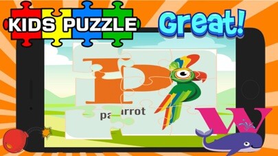 Emulate iPhone app ABC Animal Puzzle Jigsaw-Kid English Learning Free using MyAndroid