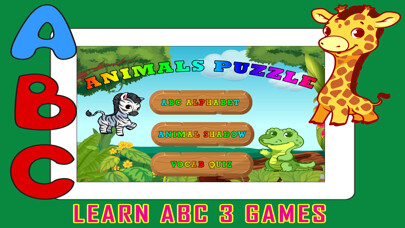 Emulate iPhone app ABC Animals Shadow Puzzle - Vocabulary Quiz Games using MyAndroid Emulate iPhone app ABC Animals Shadow Puzzle - Vocabulary Quiz Games using MyAndroid
