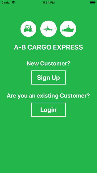 Emulate iPhone app A-B Cargo Express using MyAndroid Emulate iPhone app A-B Cargo Express using MyAndroid
