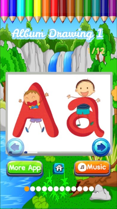 Emulate iPhone app ABC Coloring Alphabet Learn Paint for Toddler Kids using MyAndroid Emulate iPhone app ABC Coloring Alphabet Learn Paint for Toddler Kids using MyAndroid