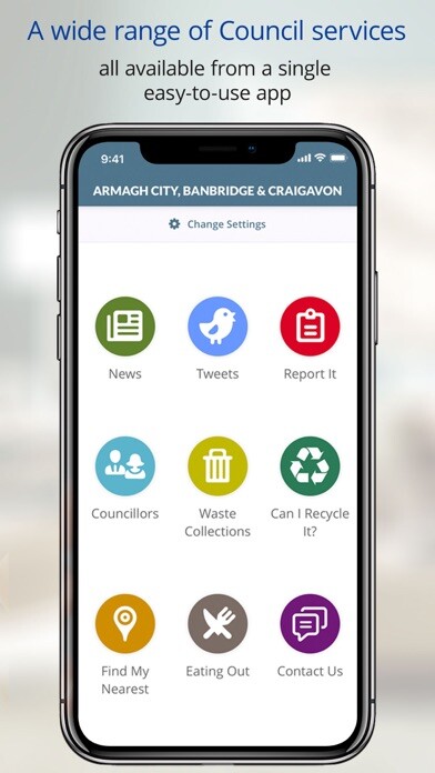 Emulate iPhone app ABC Council using MyAndroid