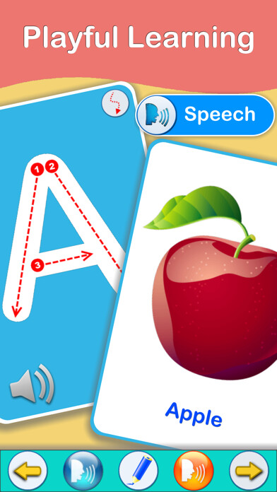 Emulate iPhone app ABC Flashcards Game using MyAndroid Emulate iPhone app ABC Flashcards Game using MyAndroid