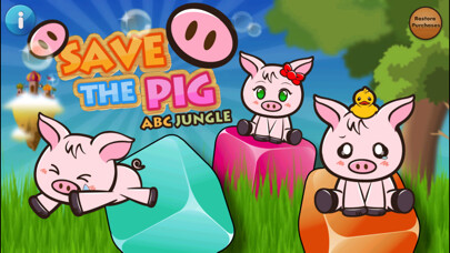 Emulate iPhone app ABC Jungle - Save the Pig using MyAndroid