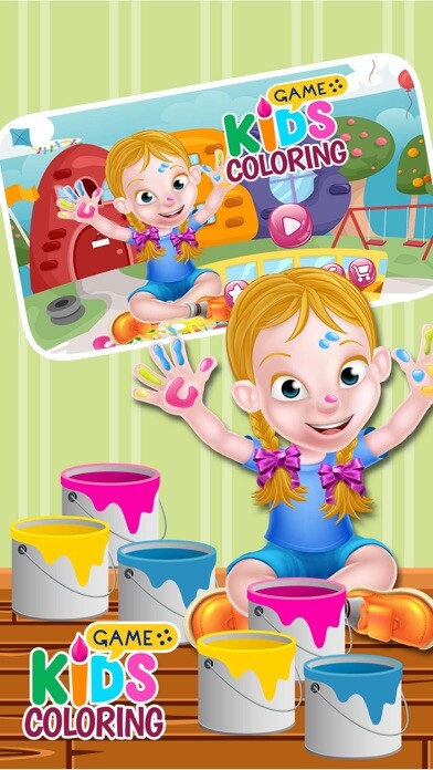 Emulate iPhone app ABC Kids Toddler Coloring Book Pages for Boy Girls using MyAndroid