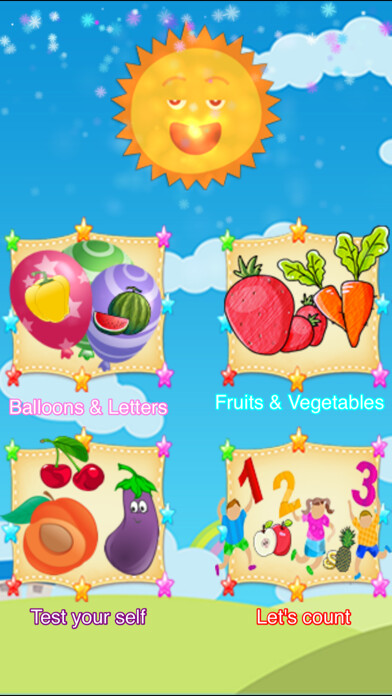 Emulate iPhone app ABC Learn Fruits & Vegetables using MyAndroid Emulate iPhone app ABC Learn Fruits & Vegetables using MyAndroid