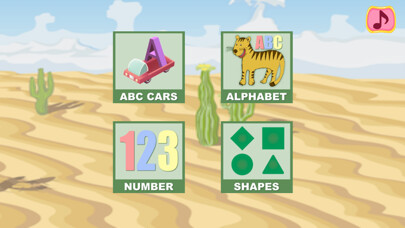 Emulate iPhone app ABC Learn-Kids Early Education using MyAndroid