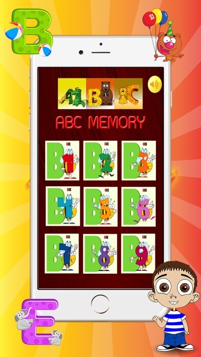 Emulate iPhone app ABC Memory Match For Kids - ABC Memory Games using MyAndroid Emulate iPhone app ABC Memory Match For Kids - ABC Memory Games using MyAndroid