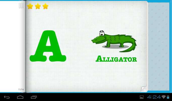 Emulate Android APK ABC Mixup - Preschool A-Z Game