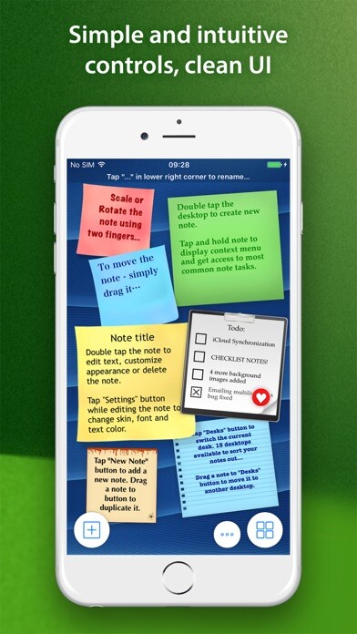 Emulate iPhone app abcNotes - Sticky Note Madness using MyAndroid Emulate iPhone app abcNotes - Sticky Note Madness using MyAndroid
