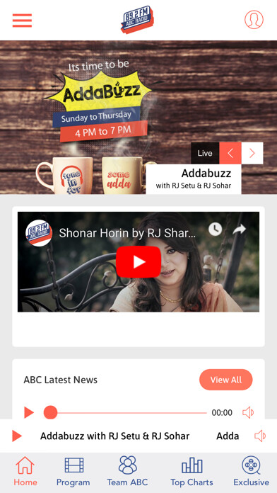 Emulate iPhone app ABC Radio FM 89.2 using MyAndroid