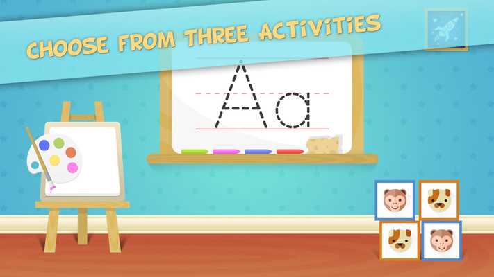Emulate Android APK ABC Tracing for Preschool Kids Free Phonics Game Emulate Android APK ABC Tracing for Preschool Kids Free Phonics Game