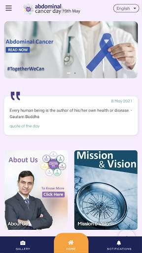 Run android online APK Abdominal Cancer Day - AbCD 19th May from MyAndroid or emulate Abdominal Cancer Day - AbCD 19th May using MyAndroid